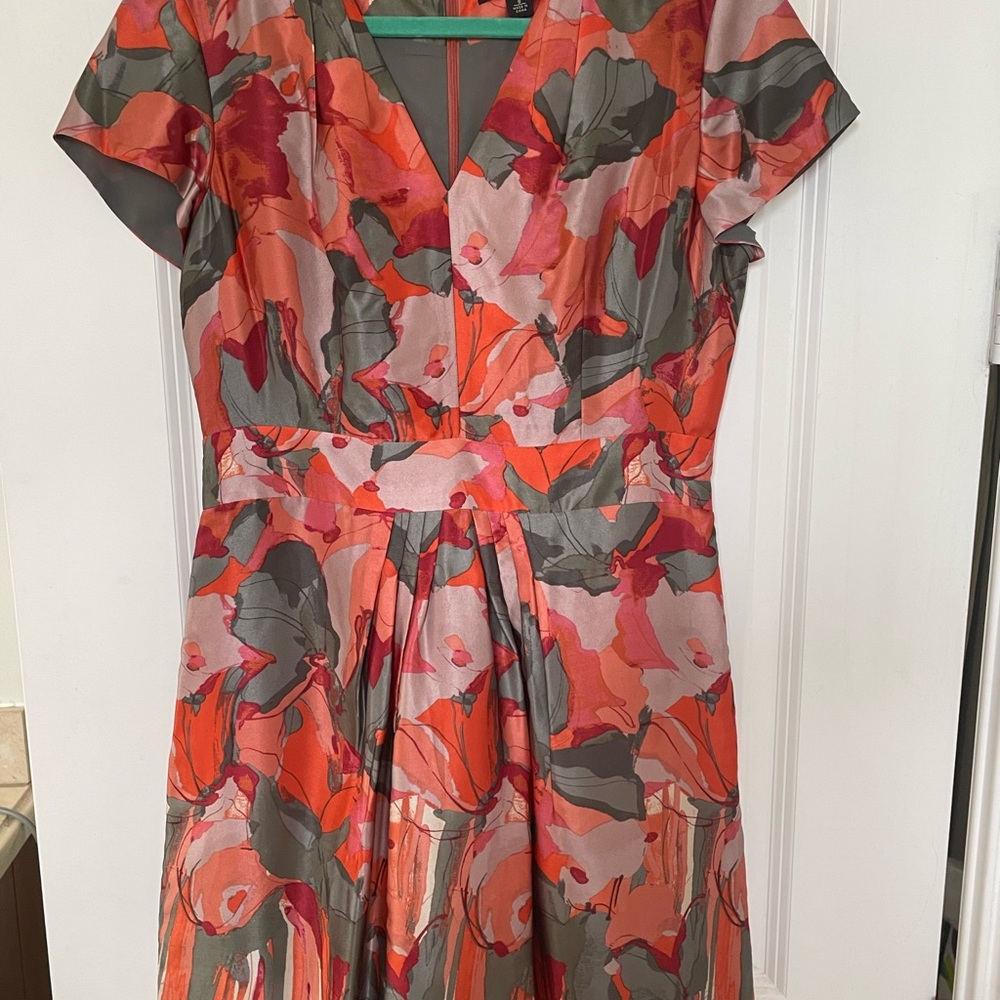 Banana Republic Floral Silk Dress